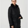 Cuple Parka Polipiel Nylon Negro Hot