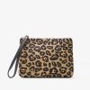 Cuple Cartera Ultrasuede Animal Print Clearance