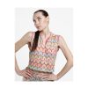 Cuple Crop Top Crochet Multicolor Clearance