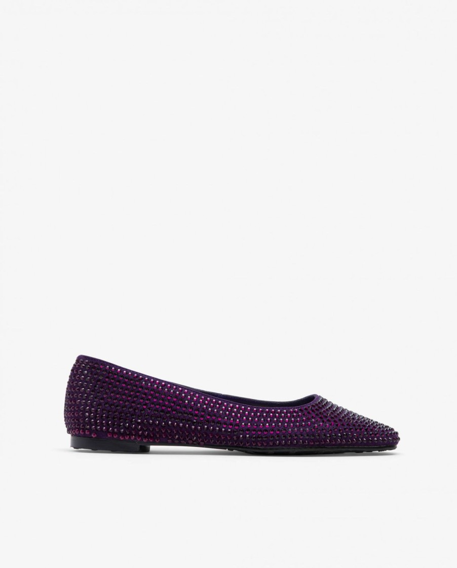 Cuple Bailarina Strass Morado New