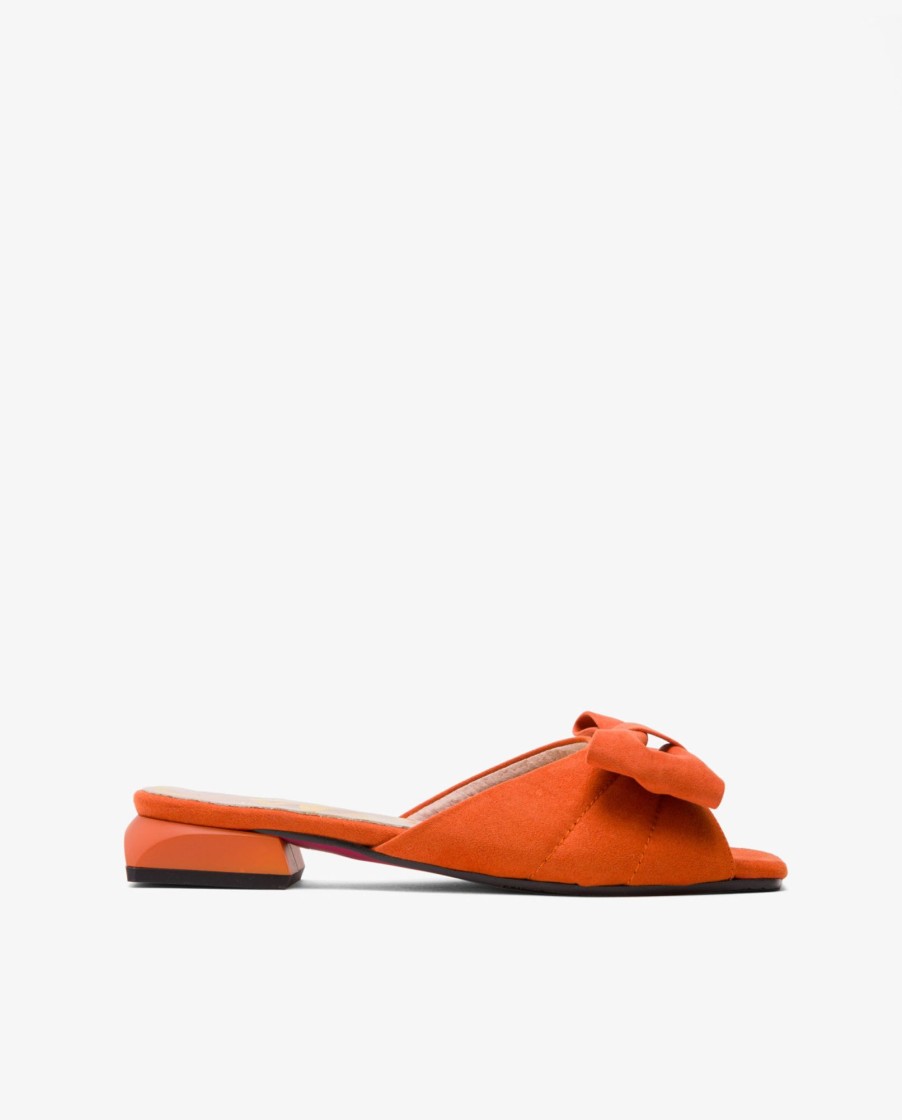 Cuple Pala Acolchada Ultrasuede Naranja Online