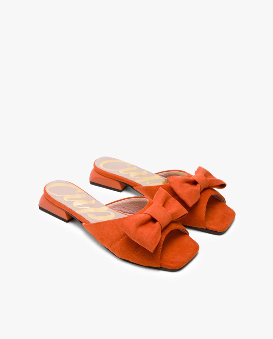 Cuple Pala Acolchada Ultrasuede Naranja Online