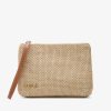 Cuple Cartera Rafia Beig Online