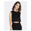 Cuple Cropt Top Neopreno Negro Best