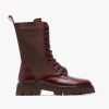 Cuple Botin Cordones Napa Marron Hot