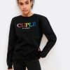 Cuple Sudadera Punto Sudadera Negro Hot