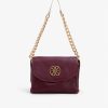 Cuple Bolso Bicolor Napa Bugui Burdeos Online