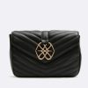 Cuple Bolso Satchel Con Cadena Piek Tecnopiel Negro Wholesale