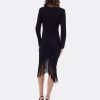 Cuple Vestido Nudo Punto Negro Online