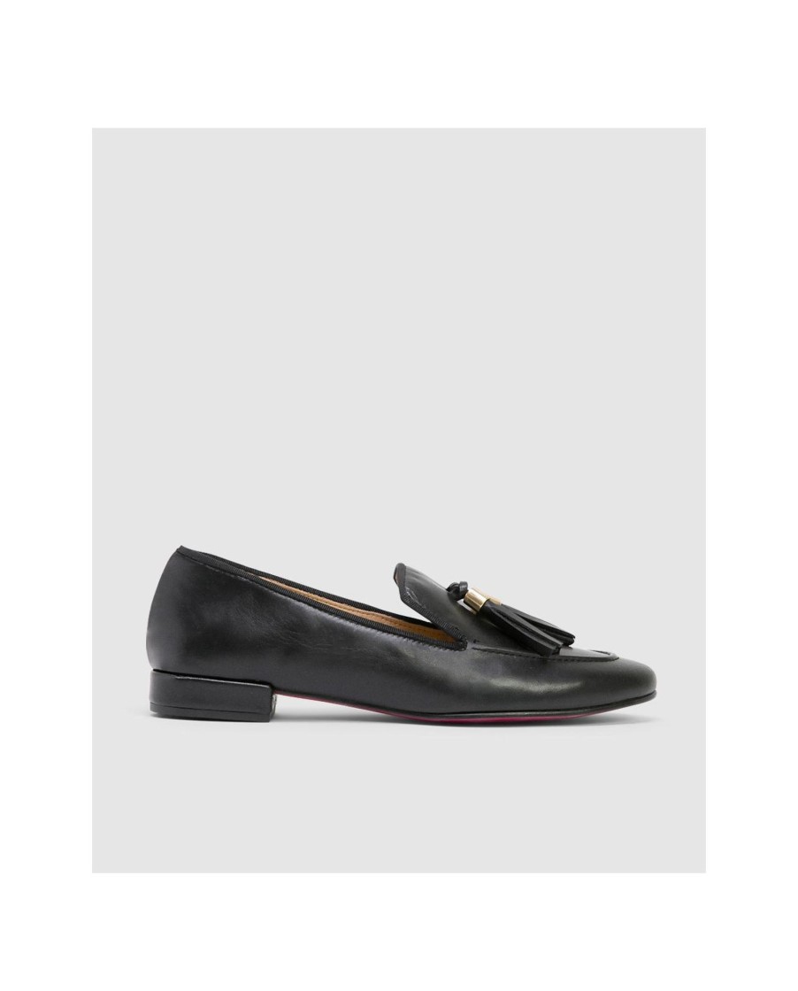 Cuple Mocasin Santander Napa Negro Clearance