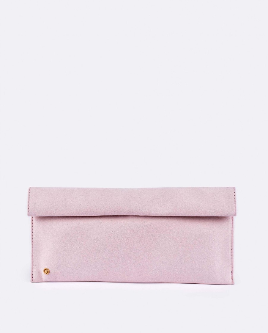 Cuple Cartera Iman Ultrasuede Rosa Palo Online