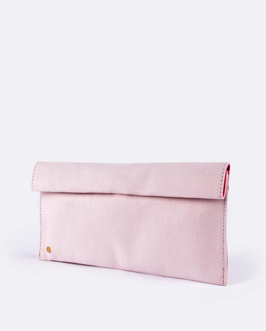 Cuple Cartera Iman Ultrasuede Rosa Palo Online