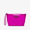 Cuple Bolso Mano Vinilo Fucsia Clearance