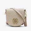 Cuple Bolso Bandolera Borlas Piel Trenzada Oro Online