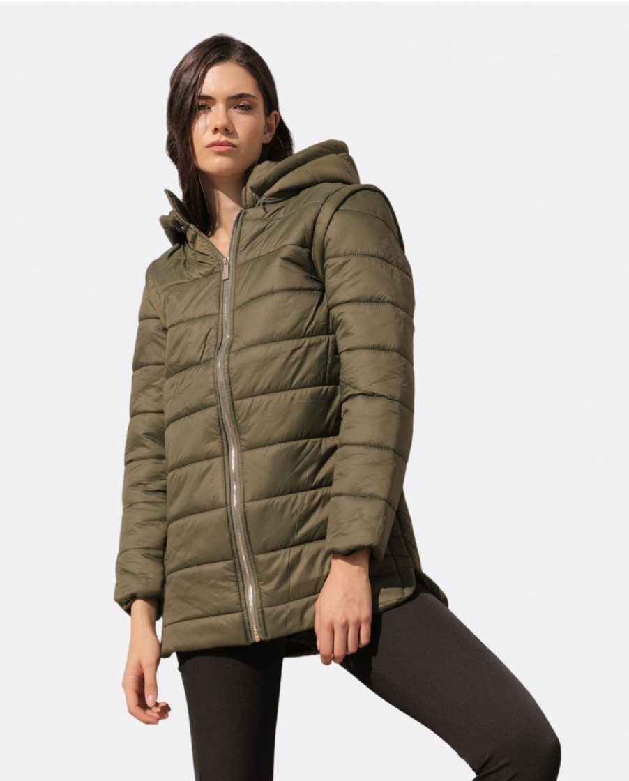 Cuple Parka Nylon Verde Best